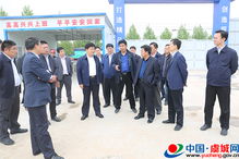 縣長白超實地調研城建等重點項目建設